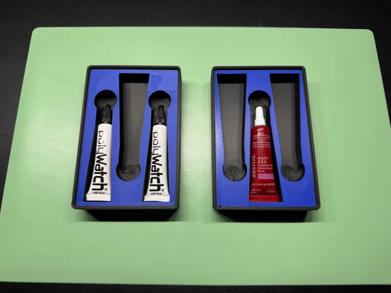 Loctite and PolyWatch Holders Gridfinity