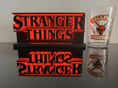 Stranger Things Light Box