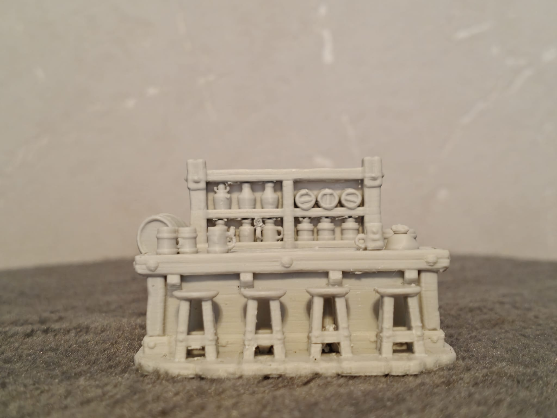 DnD tavern bar prop