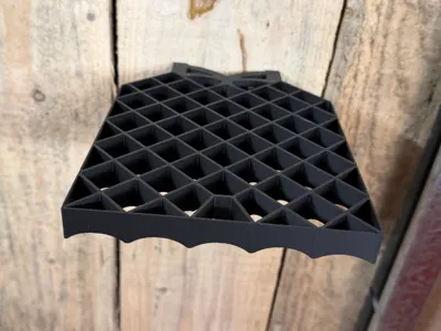 SpaceX Grid Fin Shelf