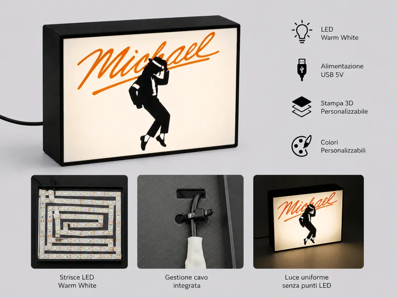 Michael Jackson Lightbox - The King of Pop
