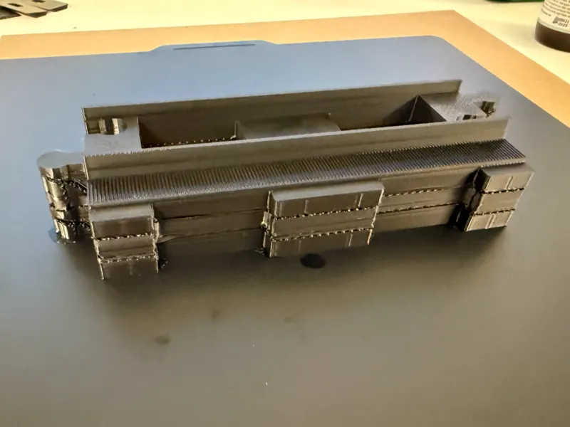 Duplo straight double stacked print 