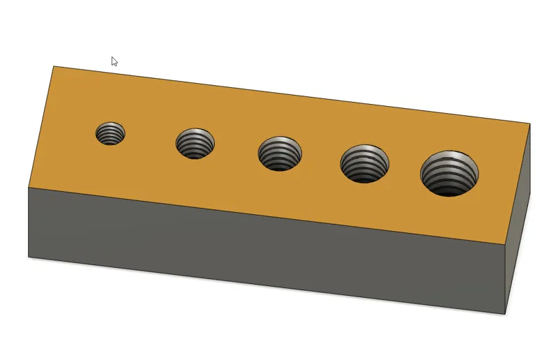 Test Trial for M3, M4, M4.5 and M5 in Fusion360 and BB X1C