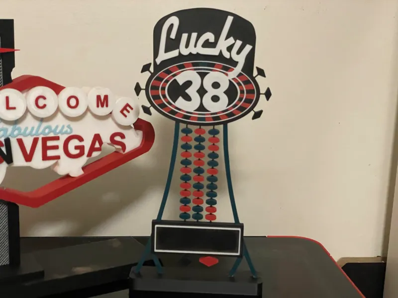 Lucky 38 Fallout Sign