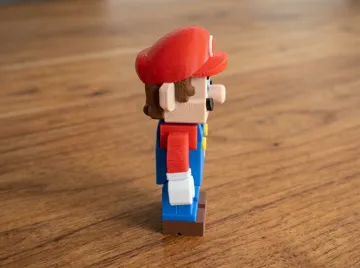 Figura decorativa: Mario Brick Figure — vista de referencia 3