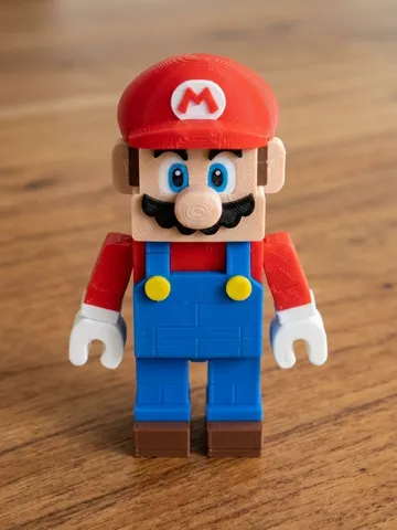Figura decorativa: Mario Brick Figure — vista de referencia 2