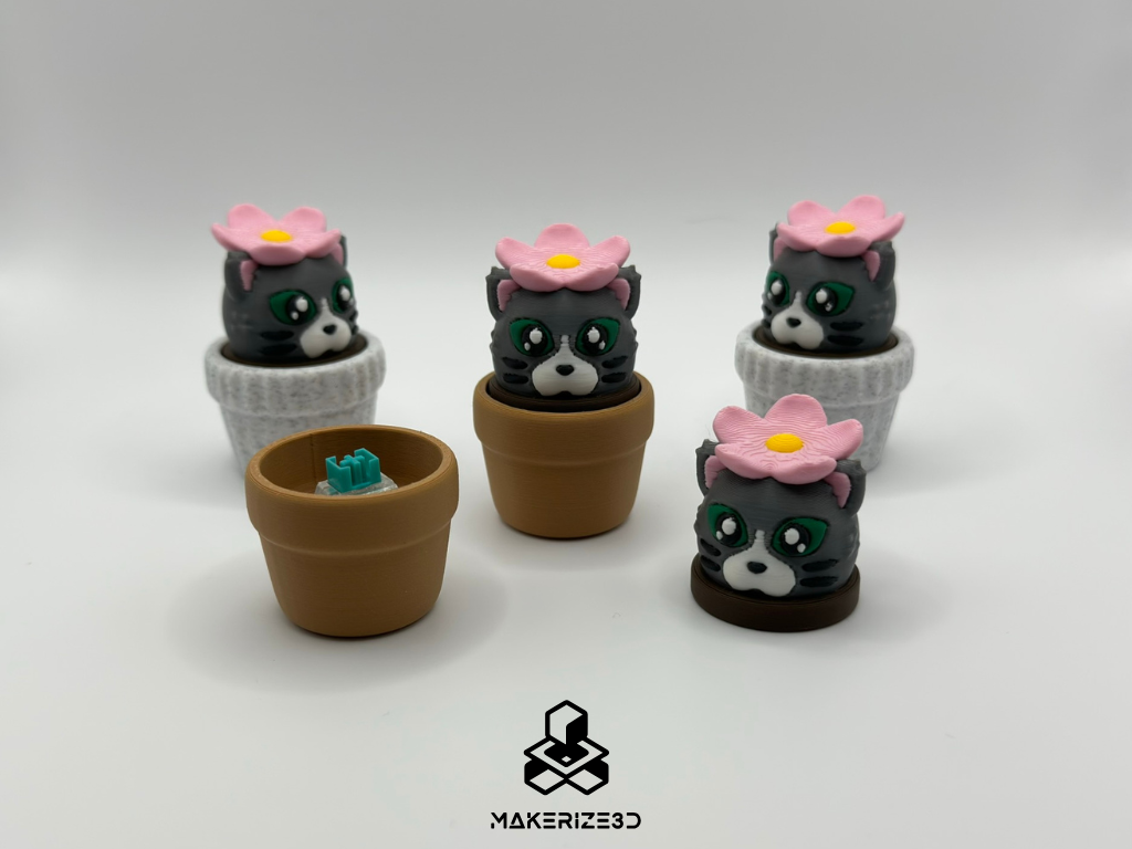 Potted Kitty Clicker