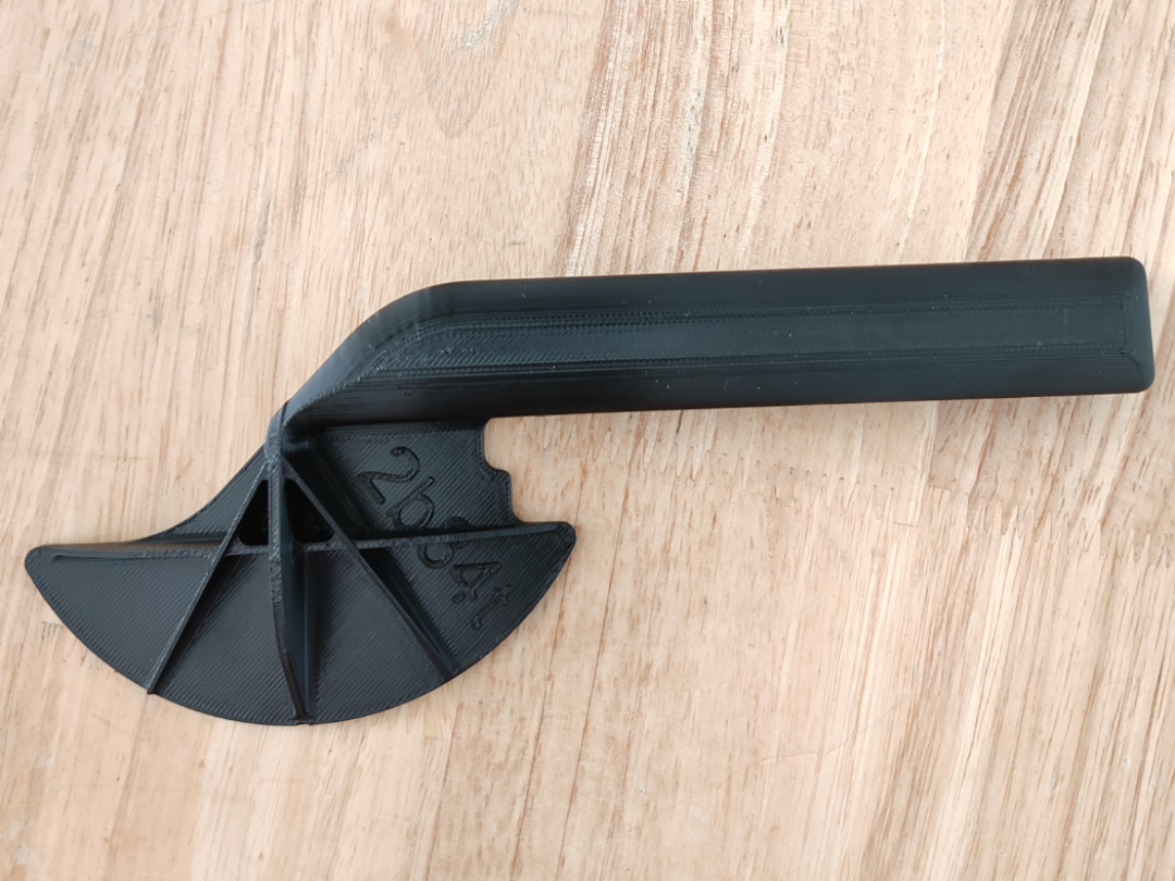 Gutter scraper (112mm half-round)