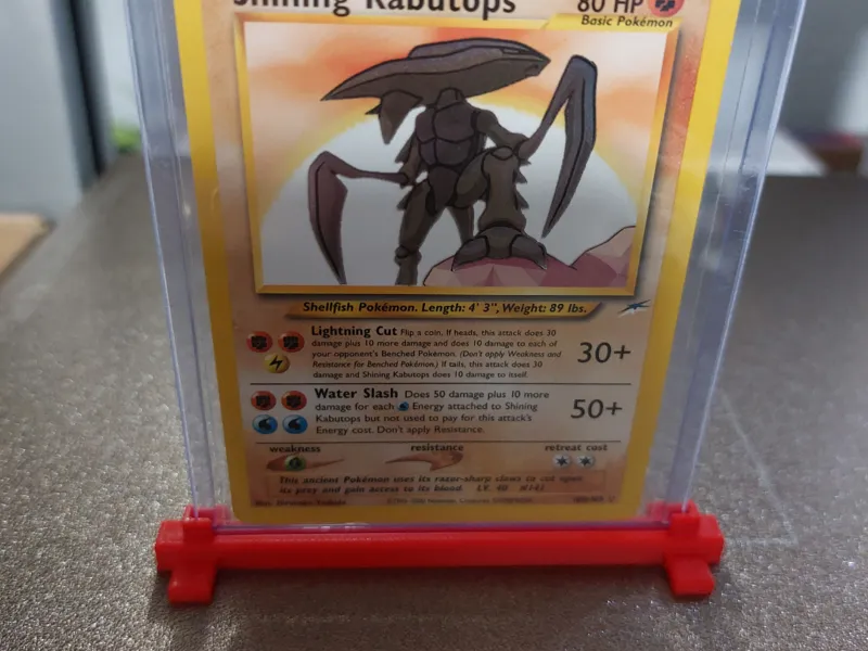 Simple top loader card base