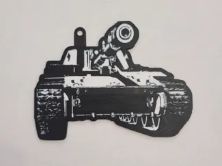 Tank key chain(German style