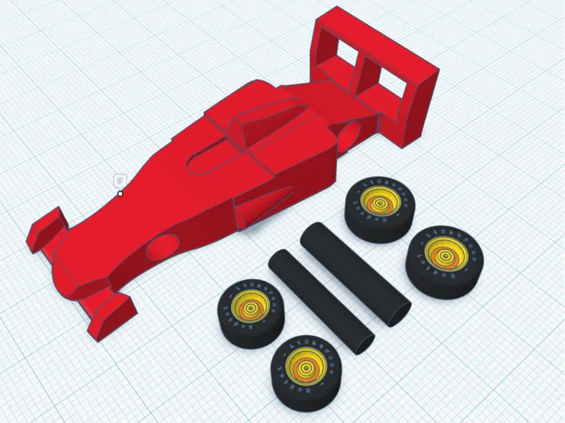 Model Race Car
