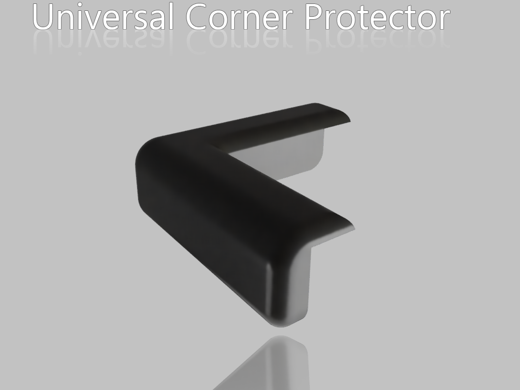 Universal Corner Protector-No Suppoorts-Fast Print