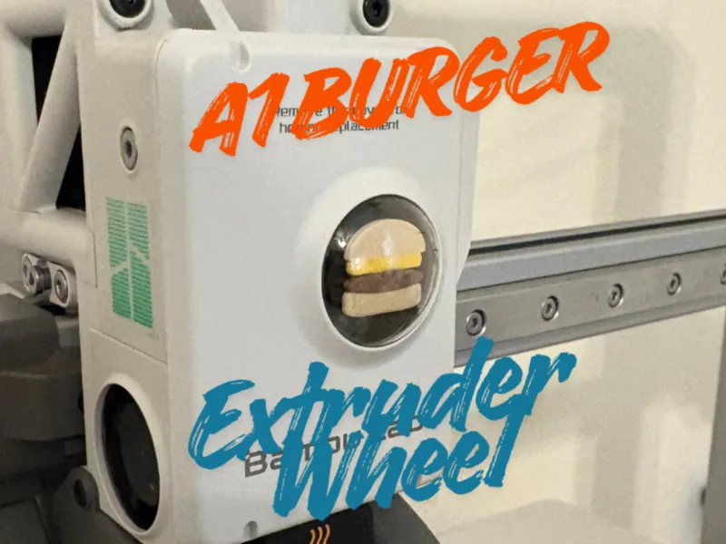 A1 Burger Extruder Wheel