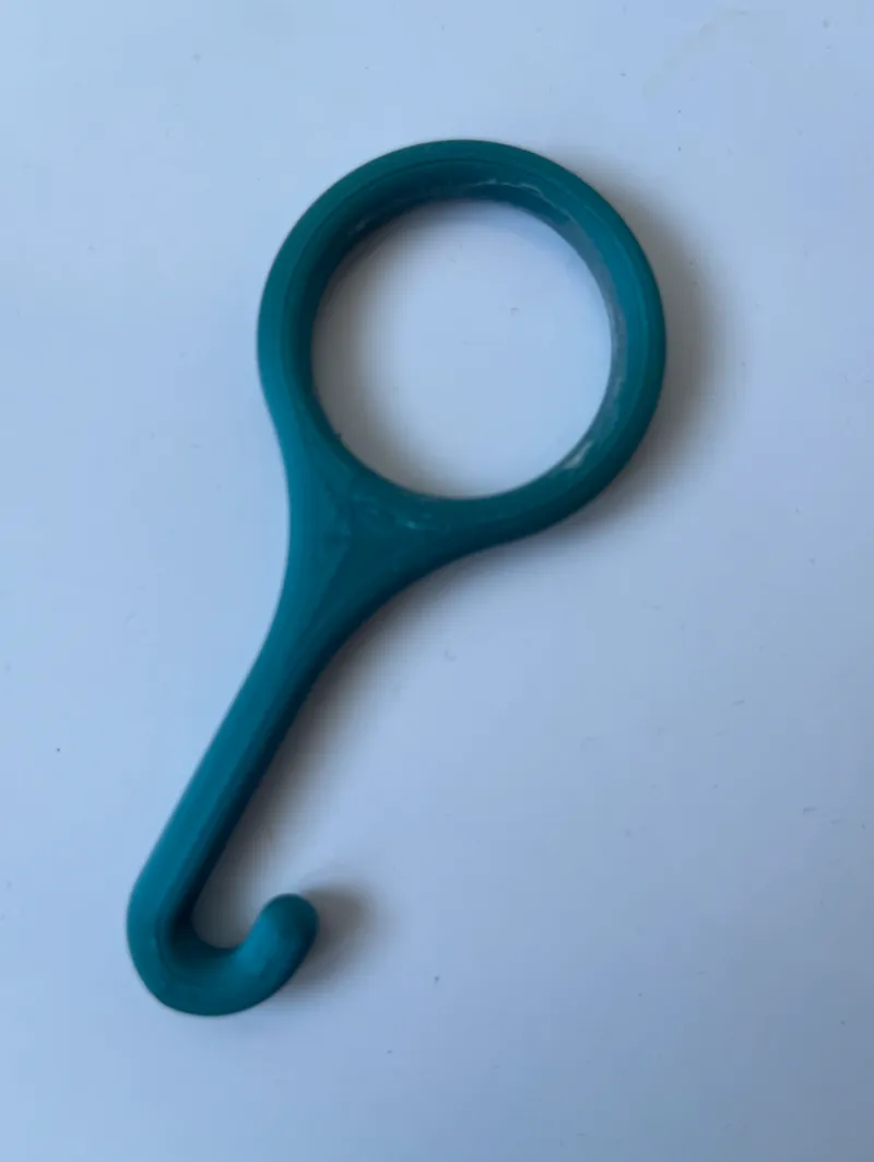 Crocher de rideau de douche 