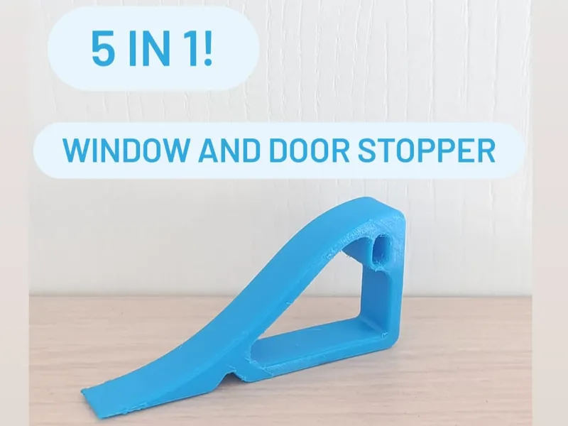 5 in 1 Universal Door & Window Stopper