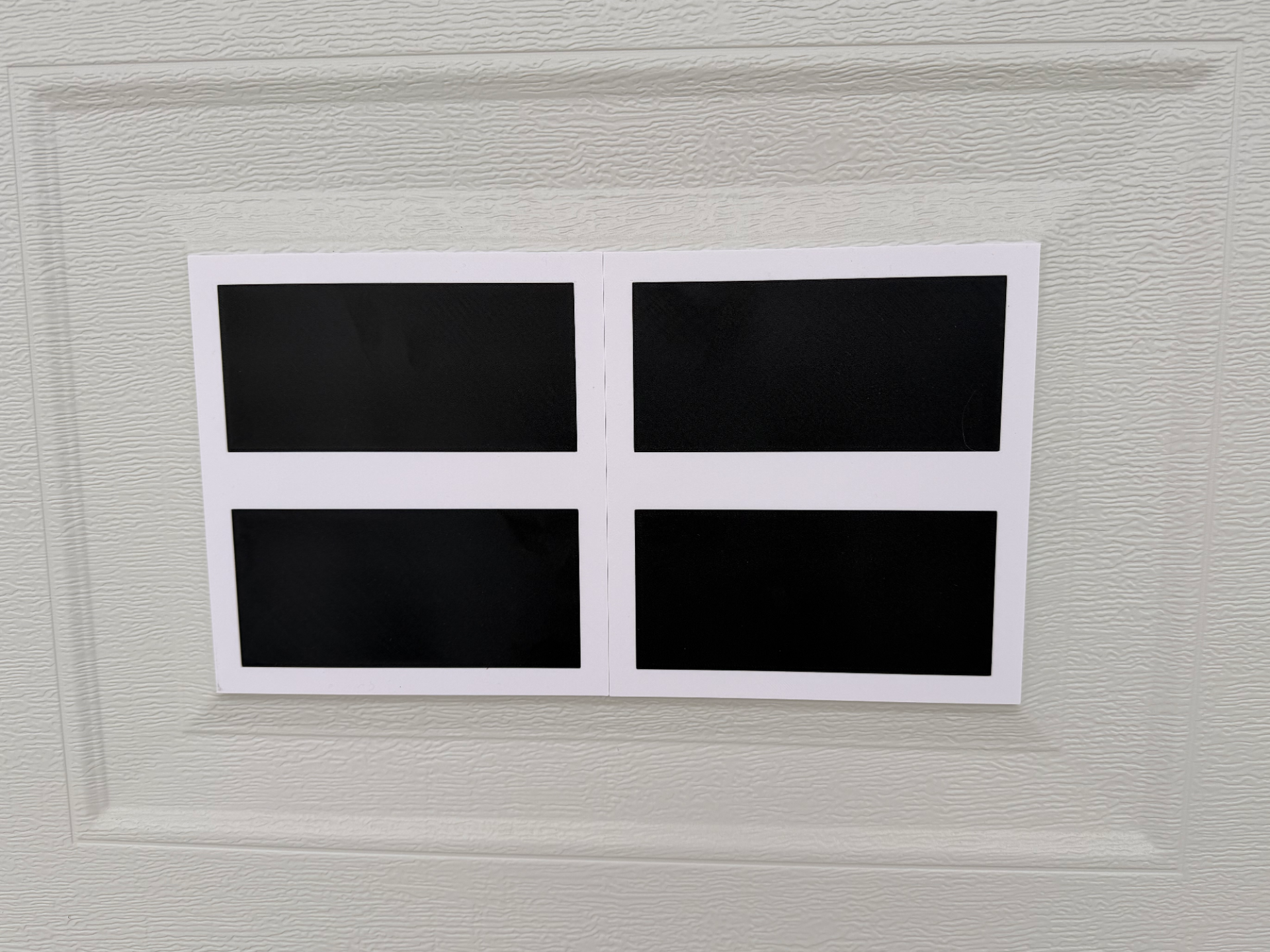 Faux Garage Door Window – Magnetic