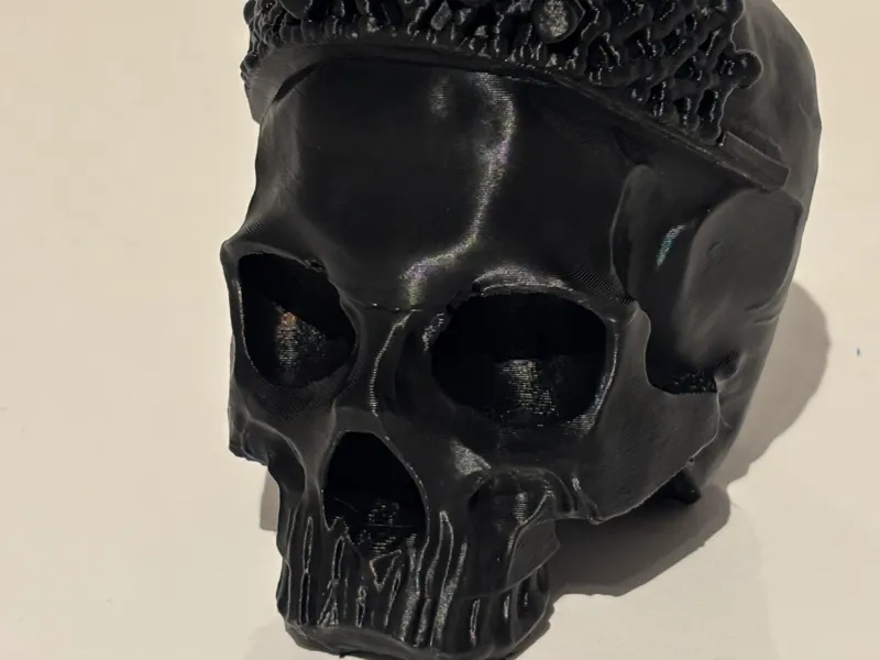 Skull With Crown