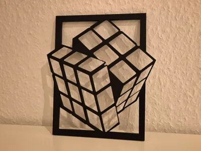 Cube Wallart
