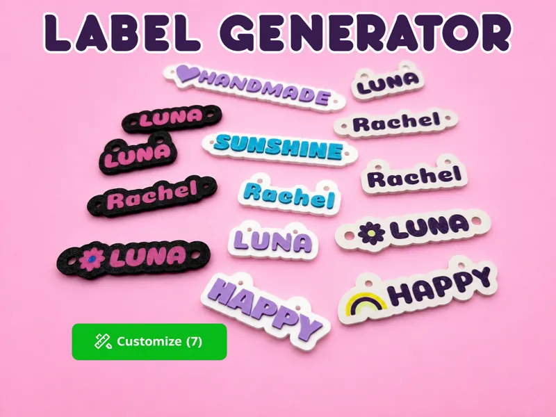 Custom Label Generator