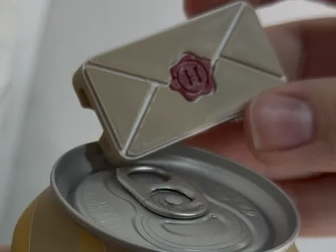 Llavero: Wizard School Letter Can Opener Keychain — referencia de MakerWorld