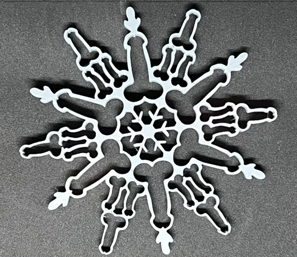 Décoration de sapin humoristique