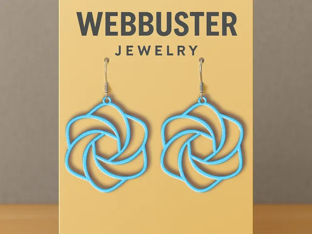 Golden Motion Earrings