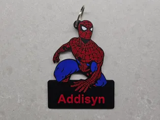 Spidey Bag Tag