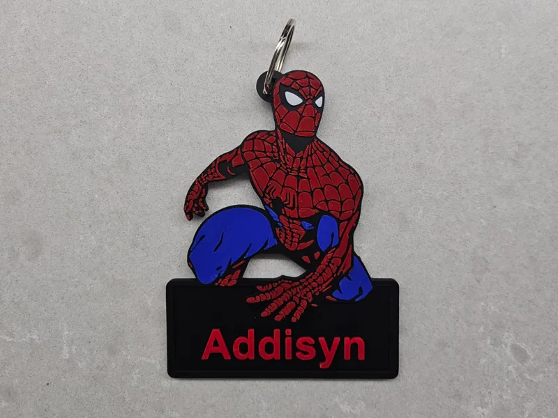 Spidey Bag Tag