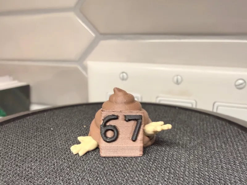 67 Poop Emoji (Single and Multi color)