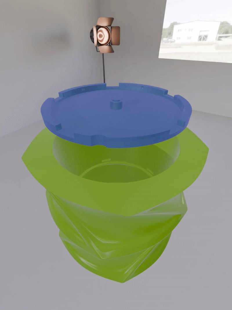 Vault Vase (Magnetic Lock)