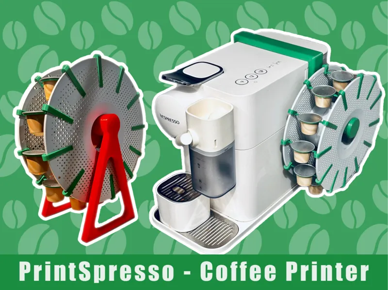 PrintSpresso - Nespresso Coffee Printer