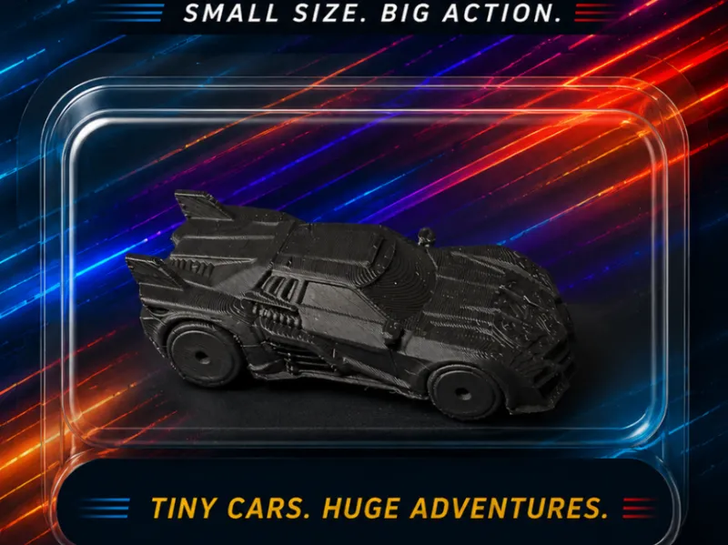 Pocket Racer #6 Batmobile da 2cm *COLLECT EM ALL*