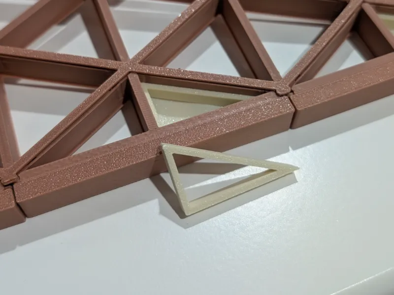 Triangle Inserts for Paperviews Kumiko Frame