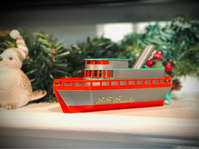 Festive Steamship
