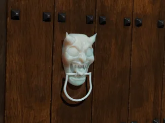 Devil's Door Knocker