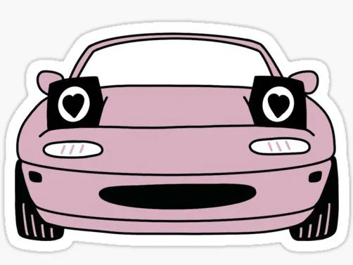 Mazda Miata pink