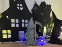 Gnome faucheur d'Halloween — photo 1