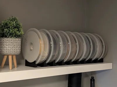 Filament Rack - clip together for round containers