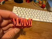 love mummy keychain