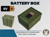 Battery Box - Stackable - 9 Volt