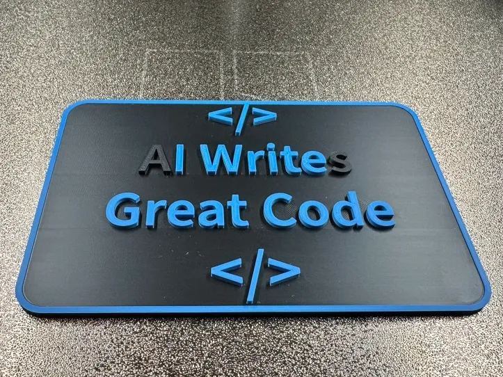 I Write Great Code </> - Double Take Sign