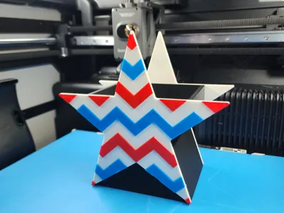 Red, White, & Blue Star Cup 