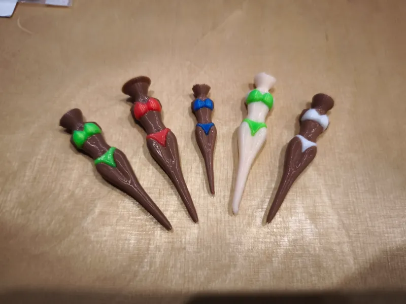 Golf Tee Lady Der Hingucker auf dem Abschlag!