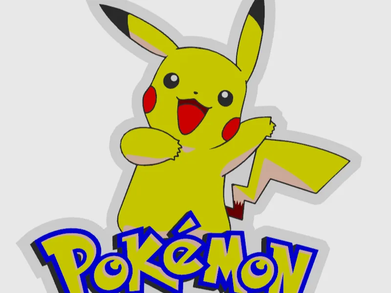 pikachu lamp led