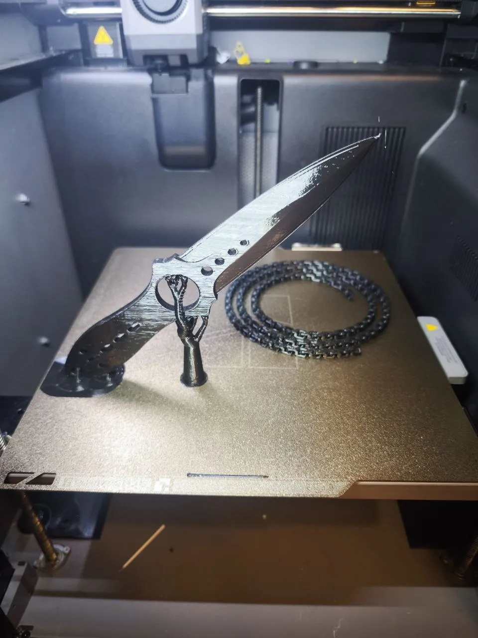 Long chain Remiks knife - Free 3D Print Model - MakerWorld