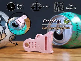 CrocoCan can open