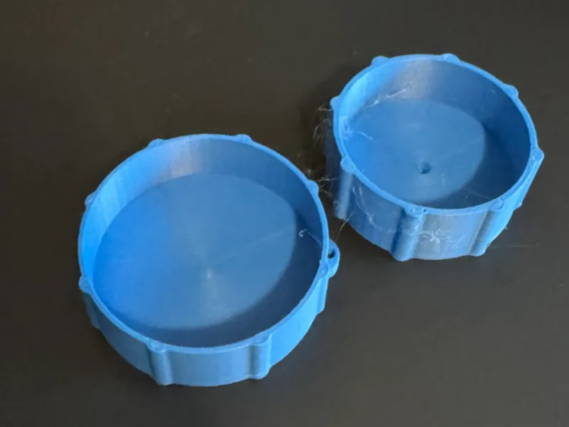 PVS14 Lens Cover - Objective + Pinhole w/tieoff
