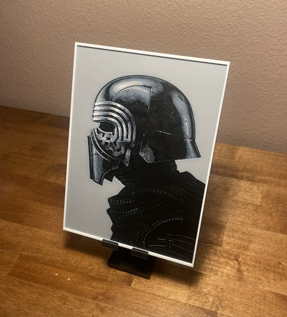 Hueforge - Star Wars - Kylo Ren Side View