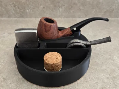 Tobacco pipe ashtray