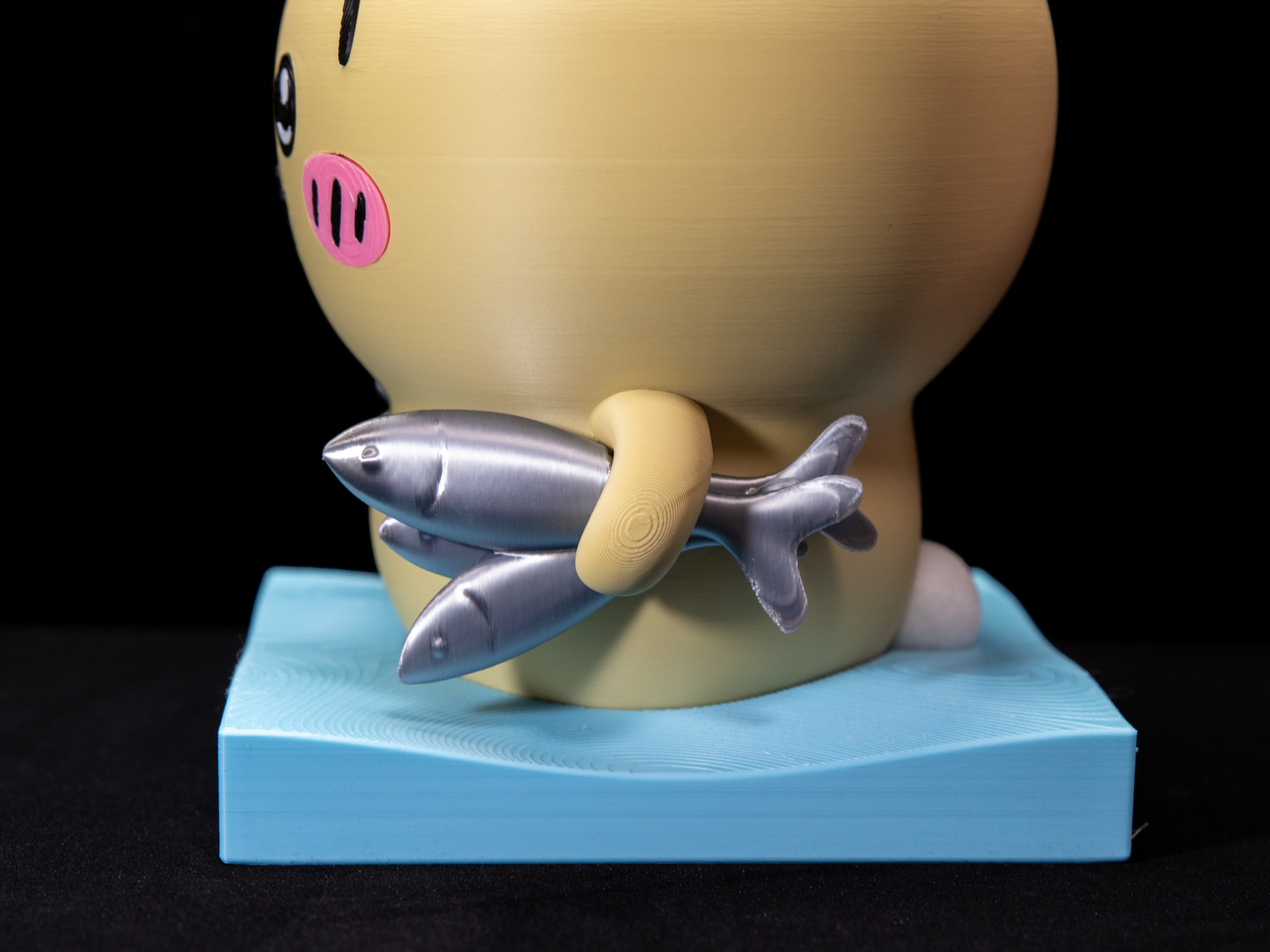 Chiikawa Usagi Pen Holder (Monochrome Print) - Free 3D Print Model